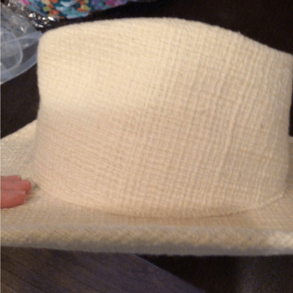 NEW ! Rare Textured Lack of Color cream cowgirl main image 4